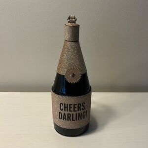 PRICE DROP ✨CHEERS DARLING! EUC Kate Spade Rose gold sparkle champagne wristlet